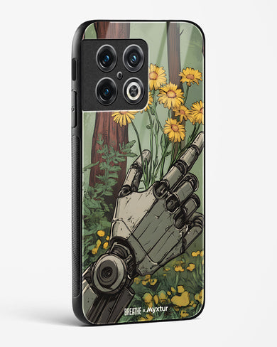 Metal and Bloom [BREATHE] Glass Case Phone Cover (OnePlus)