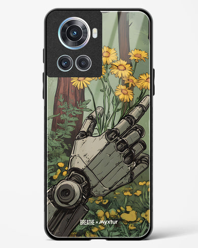 Metal and Bloom [BREATHE] Glass Case Phone Cover (OnePlus)