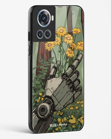 Metal and Bloom [BREATHE] Glass Case Phone Cover (OnePlus)