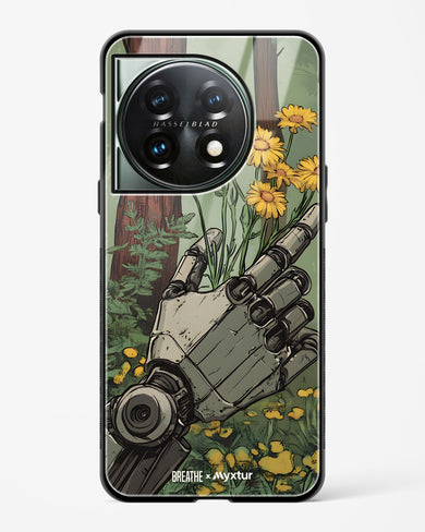 Metal and Bloom [BREATHE] Glass Case Phone Cover (OnePlus)