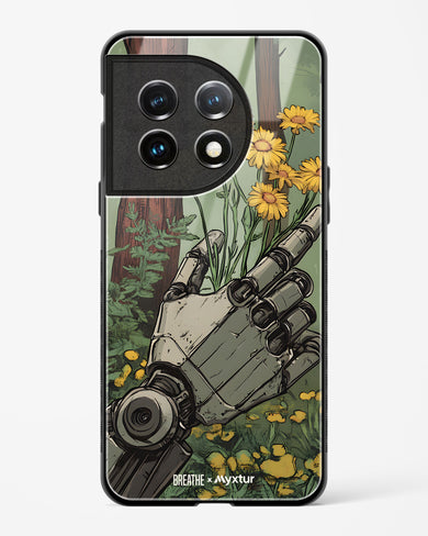 Metal and Bloom [BREATHE] Glass Case Phone Cover (OnePlus)