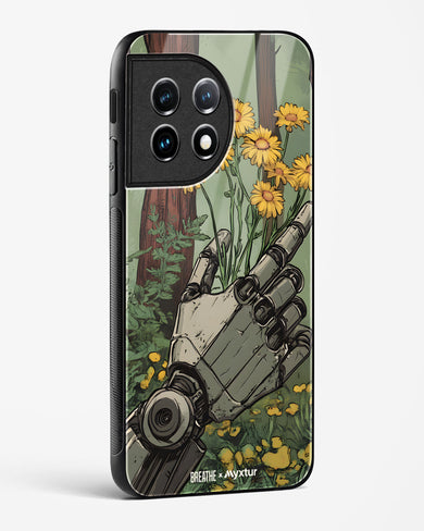 Metal and Bloom [BREATHE] Glass Case Phone Cover (OnePlus)