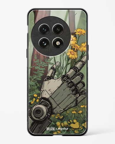 Metal and Bloom [BREATHE] Glass Case Phone Cover (OnePlus)