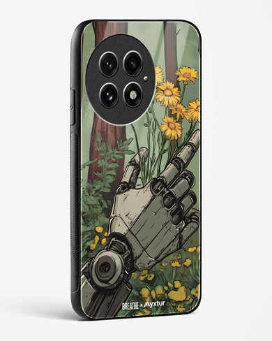 Metal and Bloom [BREATHE] Glass Case Phone Cover (OnePlus)