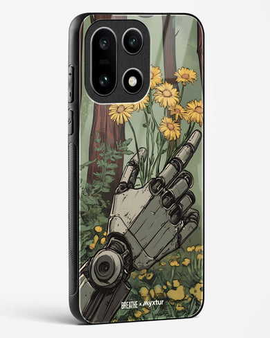 Metal and Bloom [BREATHE] Glass Case Phone Cover (OnePlus)