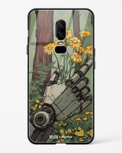 Metal and Bloom [BREATHE] Glass Case Phone Cover (OnePlus)