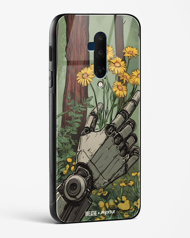 Metal and Bloom [BREATHE] Glass Case Phone Cover (OnePlus)