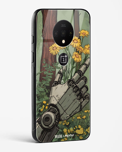 Metal and Bloom [BREATHE] Glass Case Phone Cover (OnePlus)