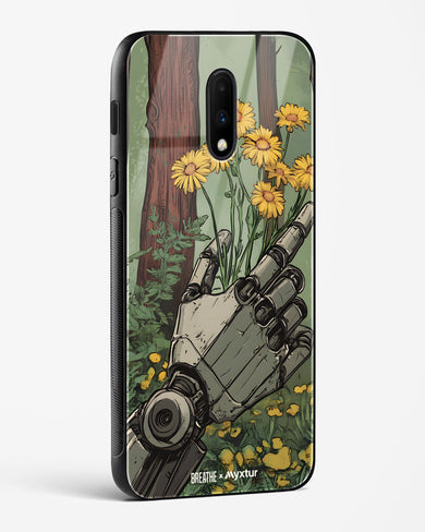 Metal and Bloom [BREATHE] Glass Case Phone Cover (OnePlus)