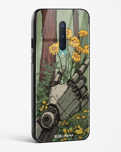 Metal and Bloom [BREATHE] Glass Case Phone Cover (OnePlus)