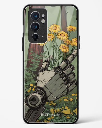 Metal and Bloom [BREATHE] Glass Case Phone Cover (OnePlus)