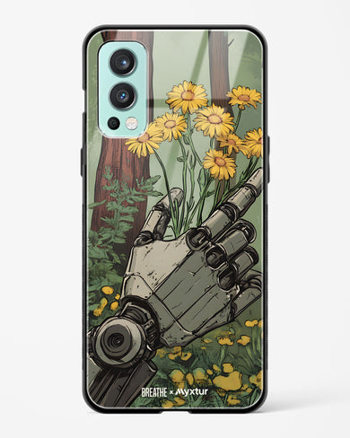 Metal and Bloom [BREATHE] Glass Case Phone Cover (OnePlus)