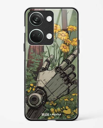 Metal and Bloom [BREATHE] Glass Case Phone Cover (OnePlus)