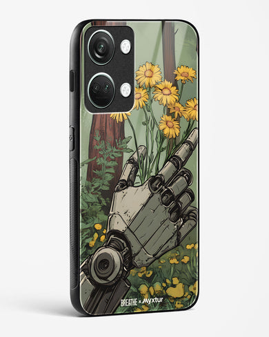 Metal and Bloom [BREATHE] Glass Case Phone Cover (OnePlus)