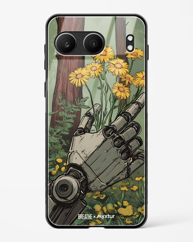 Metal and Bloom [BREATHE] Glass Case Phone Cover (OnePlus)