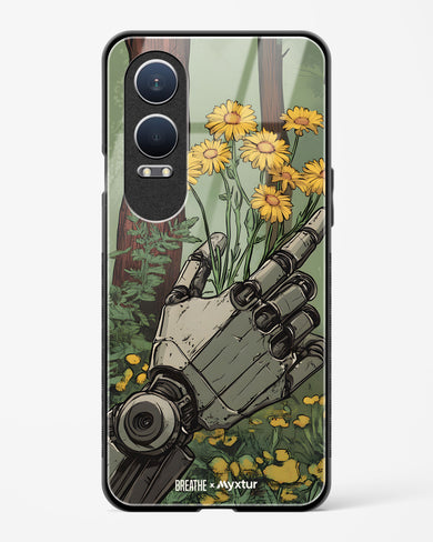 Metal and Bloom [BREATHE] Glass Case Phone Cover (OnePlus)