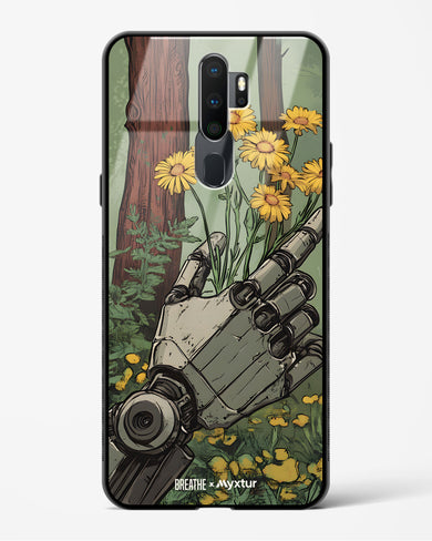 Metal and Bloom [BREATHE] Glass Case Phone Cover (Oppo)