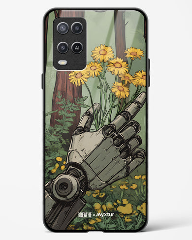 Metal and Bloom [BREATHE] Glass Case Phone Cover (Oppo)