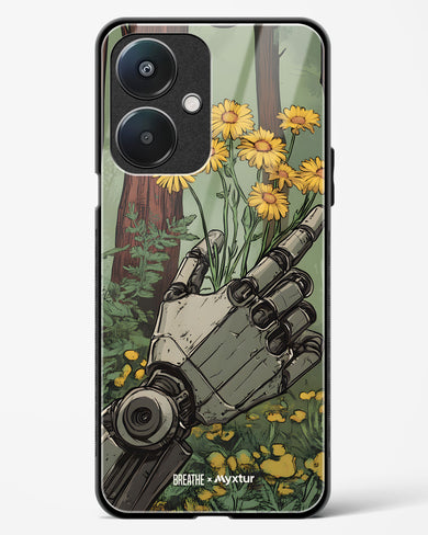 Metal and Bloom [BREATHE] Glass Case Phone Cover (Oppo)