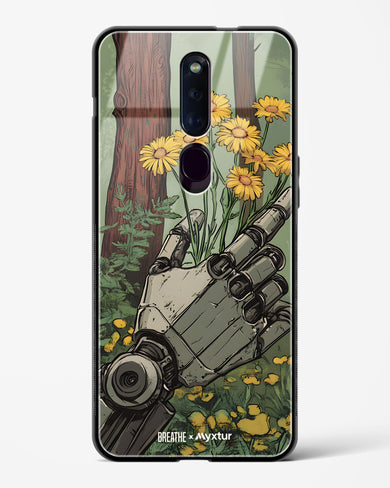 Metal and Bloom [BREATHE] Glass Case Phone Cover (Oppo)