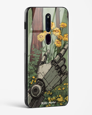 Metal and Bloom [BREATHE] Glass Case Phone Cover (Oppo)