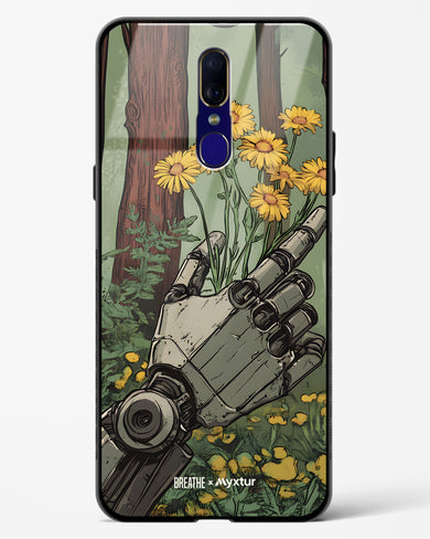 Metal and Bloom [BREATHE] Glass Case Phone Cover (Oppo)