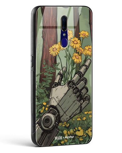 Metal and Bloom [BREATHE] Glass Case Phone Cover (Oppo)