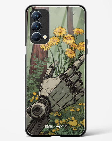 Metal and Bloom [BREATHE] Glass Case Phone Cover (Oppo)