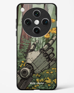 Metal and Bloom [BREATHE] Glass Case Phone Cover (Oppo)