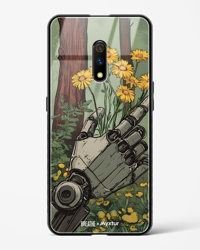 Metal and Bloom [BREATHE] Glass Case Phone Cover (Oppo)