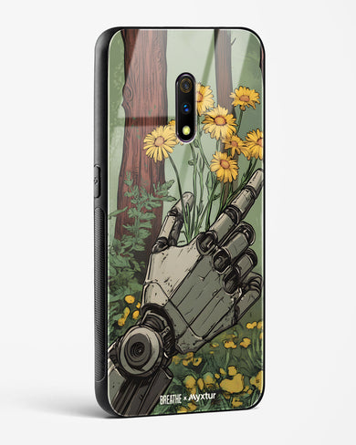 Metal and Bloom [BREATHE] Glass Case Phone Cover (Oppo)