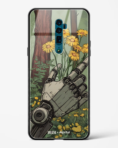 Metal and Bloom [BREATHE] Glass Case Phone Cover (Oppo)