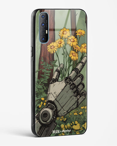 Metal and Bloom [BREATHE] Glass Case Phone Cover (Oppo)