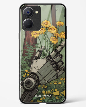 Metal and Bloom [BREATHE] Glass Case Phone Cover (Realme)