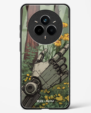 Metal and Bloom [BREATHE] Glass Case Phone Cover (Realme)