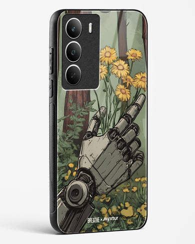 Metal and Bloom [BREATHE] Glass Case Phone Cover (Realme)