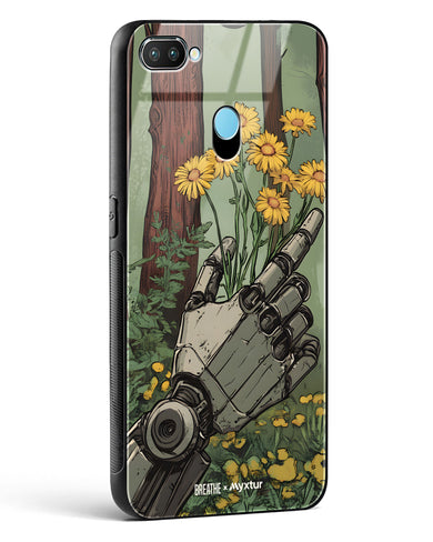 Metal and Bloom [BREATHE] Glass Case Phone Cover (Realme)