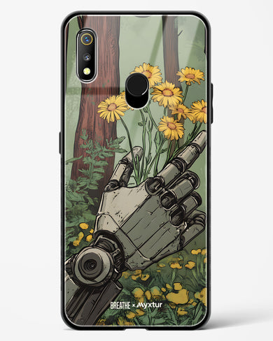 Metal and Bloom [BREATHE] Glass Case Phone Cover (Realme)