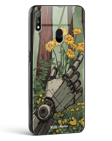 Metal and Bloom [BREATHE] Glass Case Phone Cover (Realme)