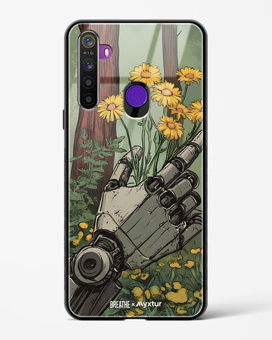 Metal and Bloom [BREATHE] Glass Case Phone Cover (Realme)