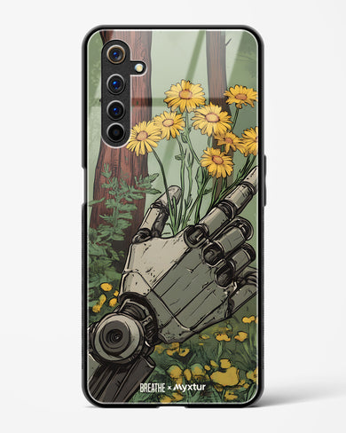 Metal and Bloom [BREATHE] Glass Case Phone Cover (Realme)