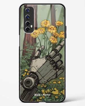 Metal and Bloom [BREATHE] Glass Case Phone Cover (Realme)