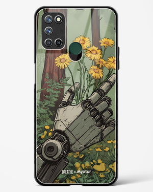 Metal and Bloom [BREATHE] Glass Case Phone Cover (Realme)