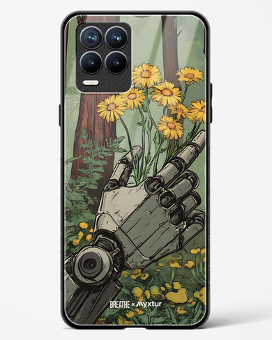 Metal and Bloom [BREATHE] Glass Case Phone Cover (Realme)