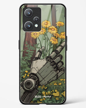 Metal and Bloom [BREATHE] Glass Case Phone Cover (Realme)