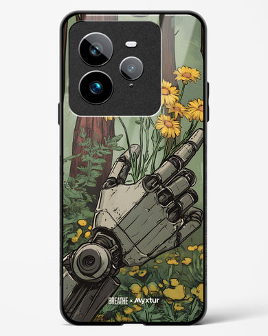 Metal and Bloom [BREATHE] Glass Case Phone Cover (Realme)