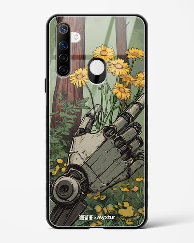 Metal and Bloom [BREATHE] Glass Case Phone Cover (Realme)