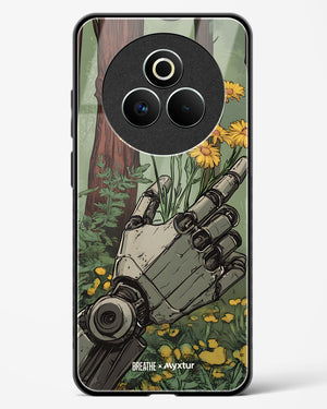 Metal and Bloom [BREATHE] Glass Case Phone Cover (Realme)