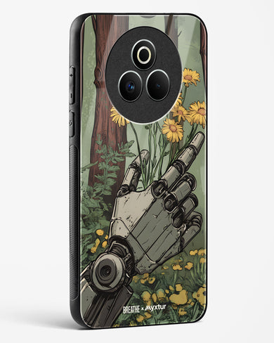 Metal and Bloom [BREATHE] Glass Case Phone Cover (Realme)