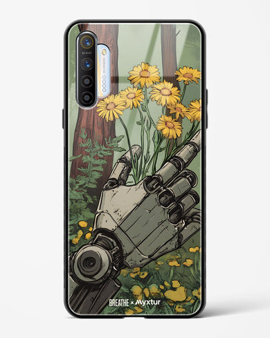 Metal and Bloom [BREATHE] Glass Case Phone Cover (Realme)